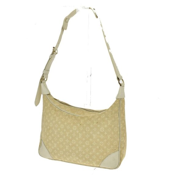 LOUIS VUITTON Boulogne 30 Shoulder Bag Monogram Mini Lin Canvas M95317 30KB137 - Picture 1 of 15